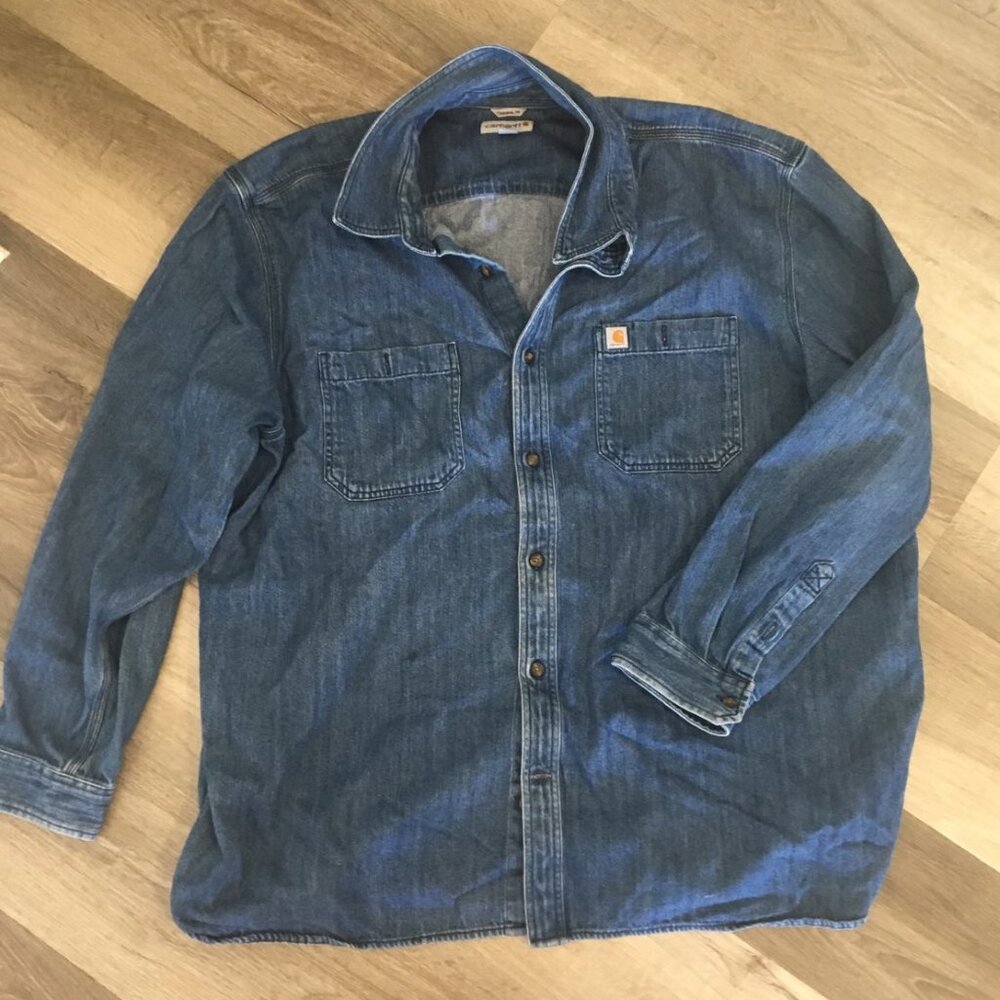 Men's 'Carhartt' Jean Long Sleeve